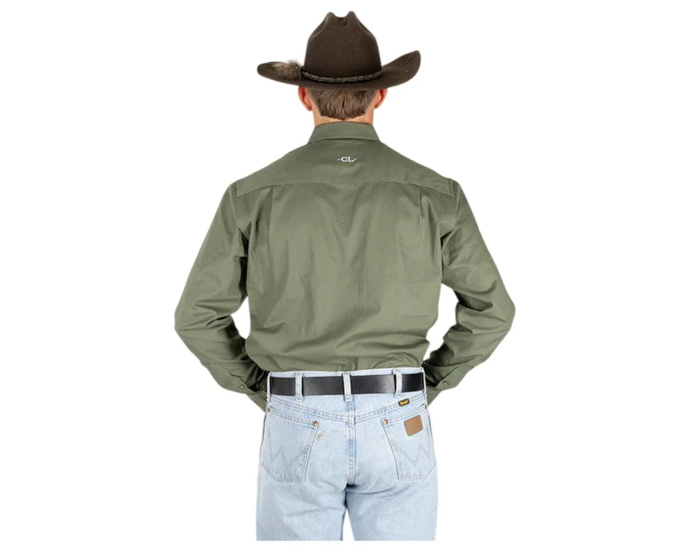 Country Labelled 'The Cattleman' Work Shirt - Image 12