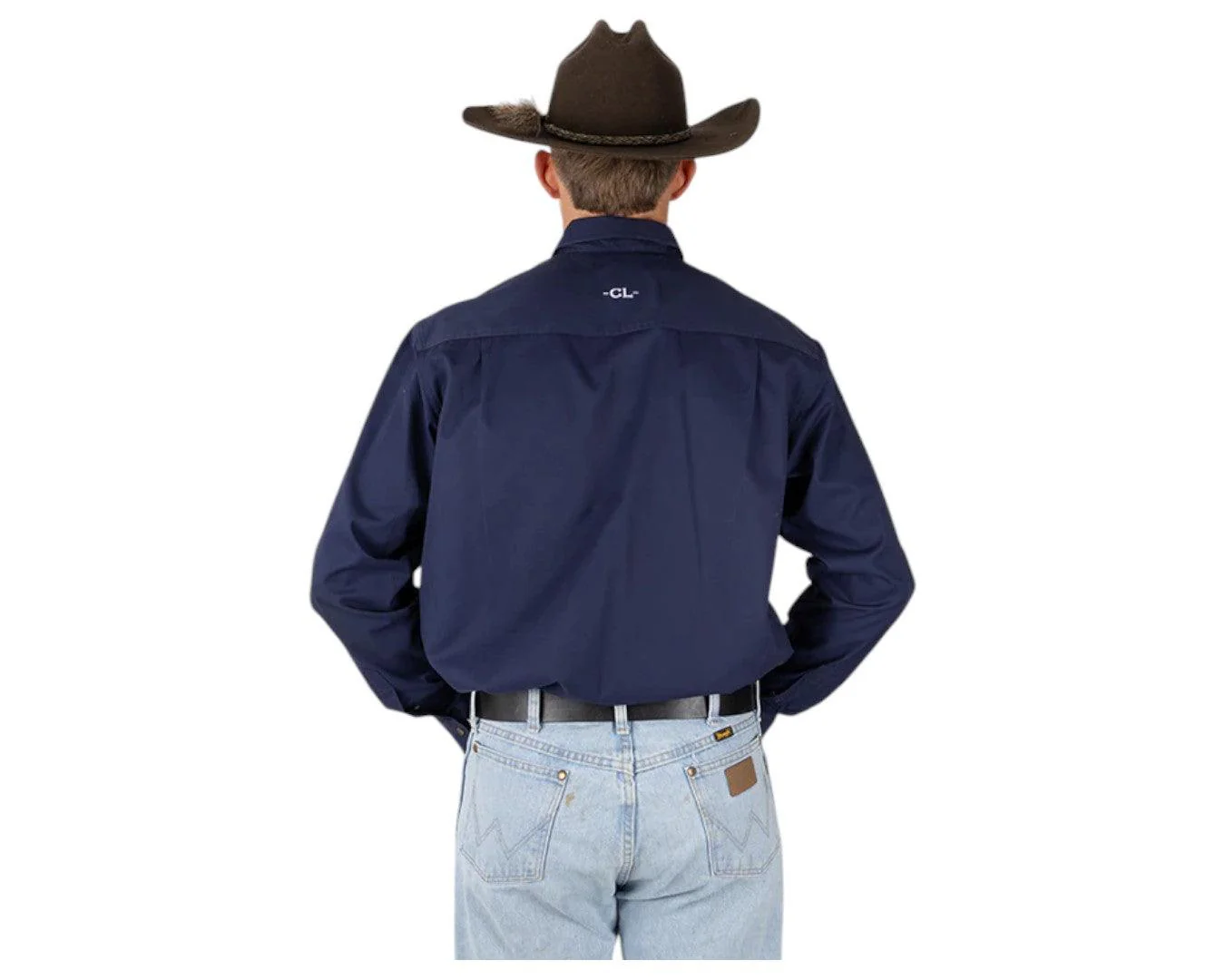 Country Labelled 'The Cattleman' Work Shirt - Image 4