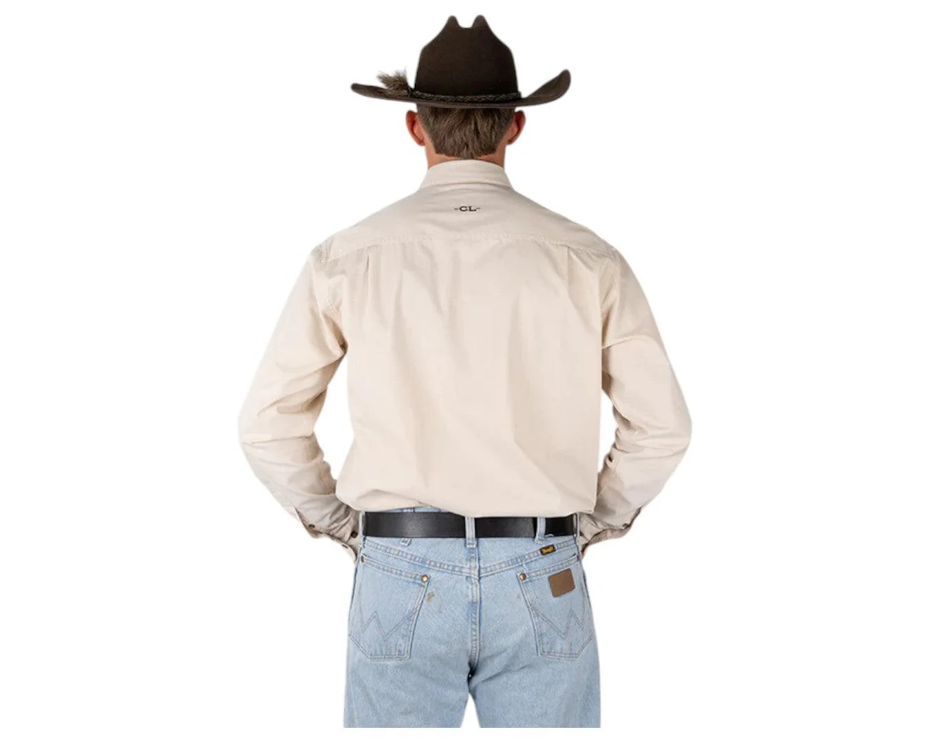 Country Labelled 'The Cattleman' Work Shirt - Image 8