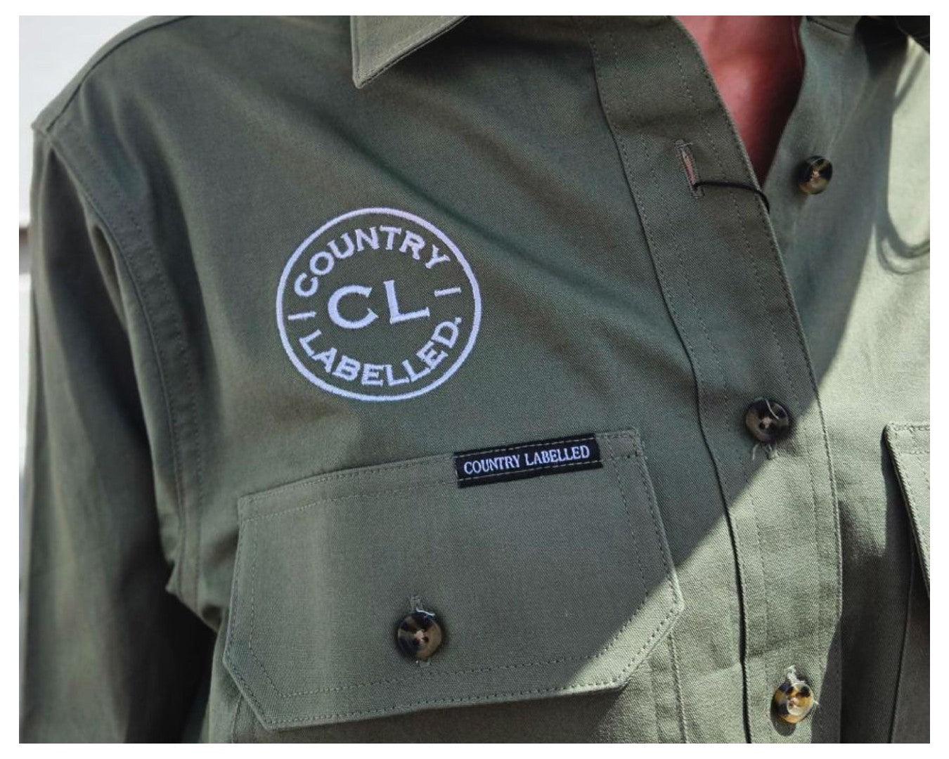 Country Labelled 'The Matilda' Full Button Work Shirt - Image 23