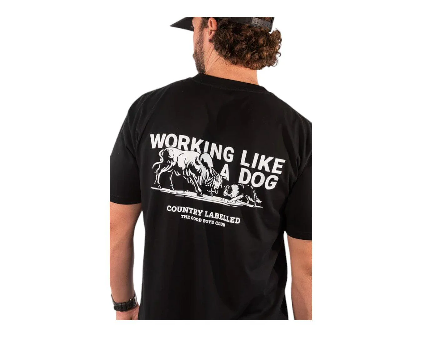 Country Labelled Working Dog Tee - Image 4
