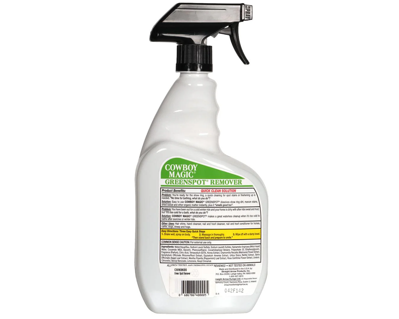 Cowboy Magic Green Spot Remover Waterless Shampoo - Image 4
