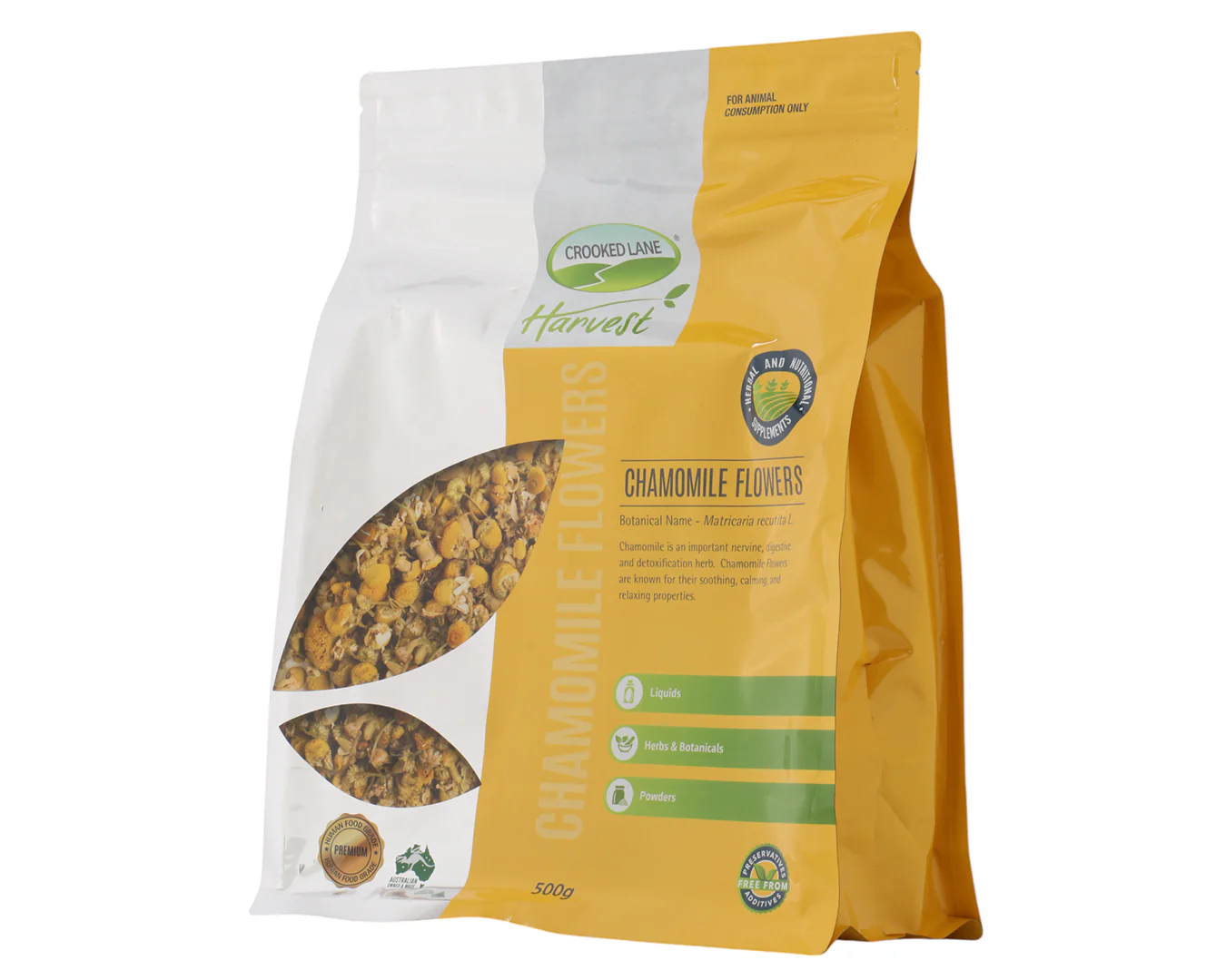 Crooked Lane Harvest Chamomile Flowers 500G