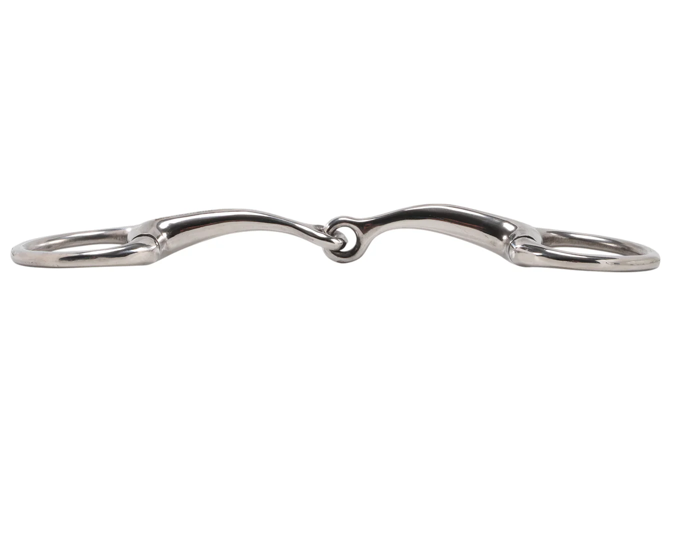 STC Curved Small Eggbutt Snaffle Bit - Image 3