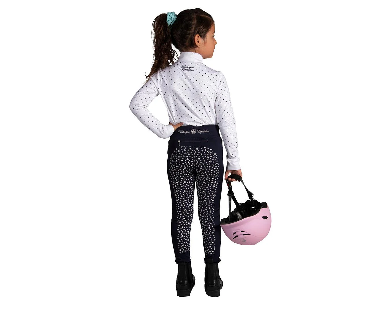 Huntington Daisy Girls Tights With Full Gel Seat - Image 4