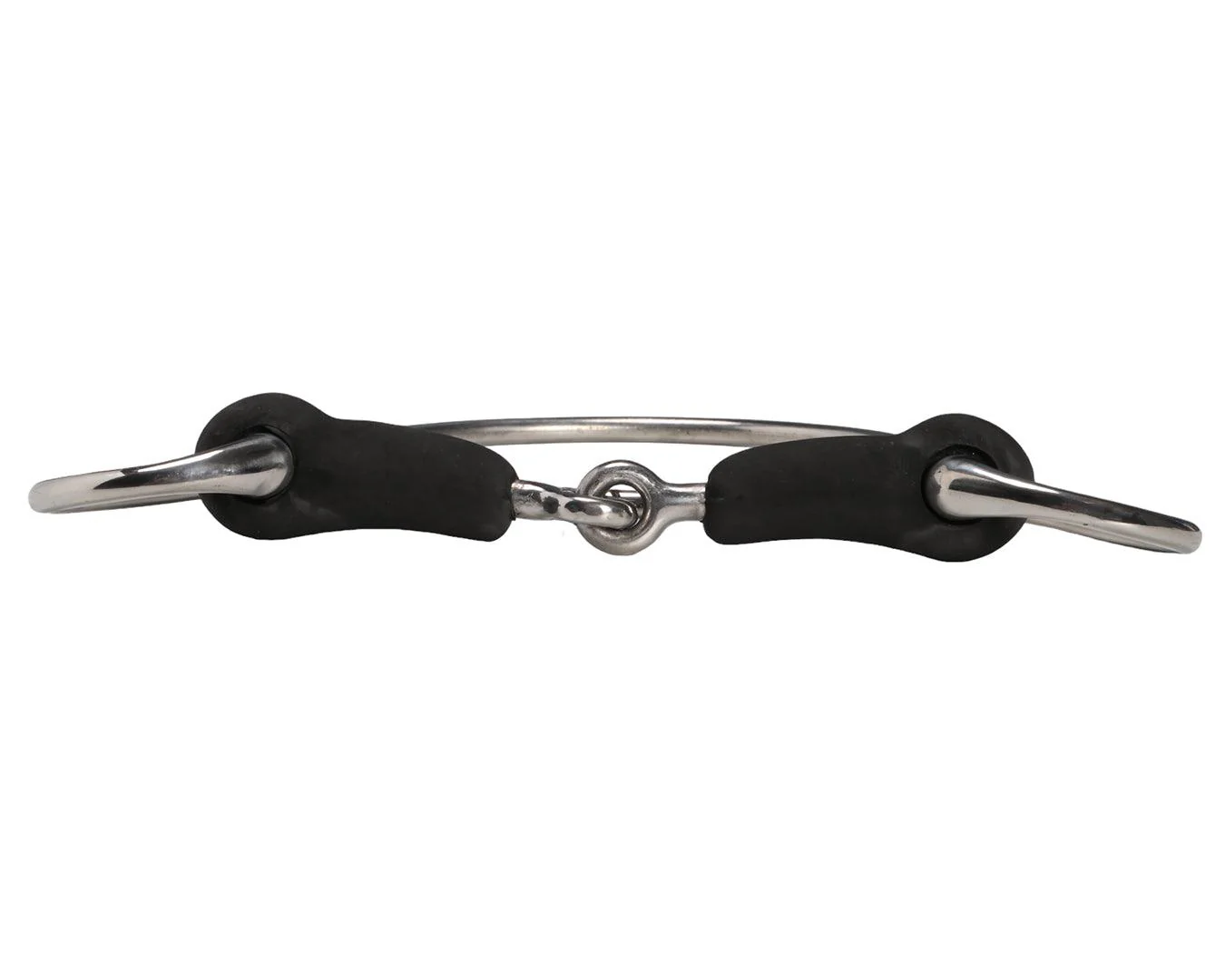Dexter Ring Racing Bit w/Rubber Covered Snaffle Mouth - Image 3