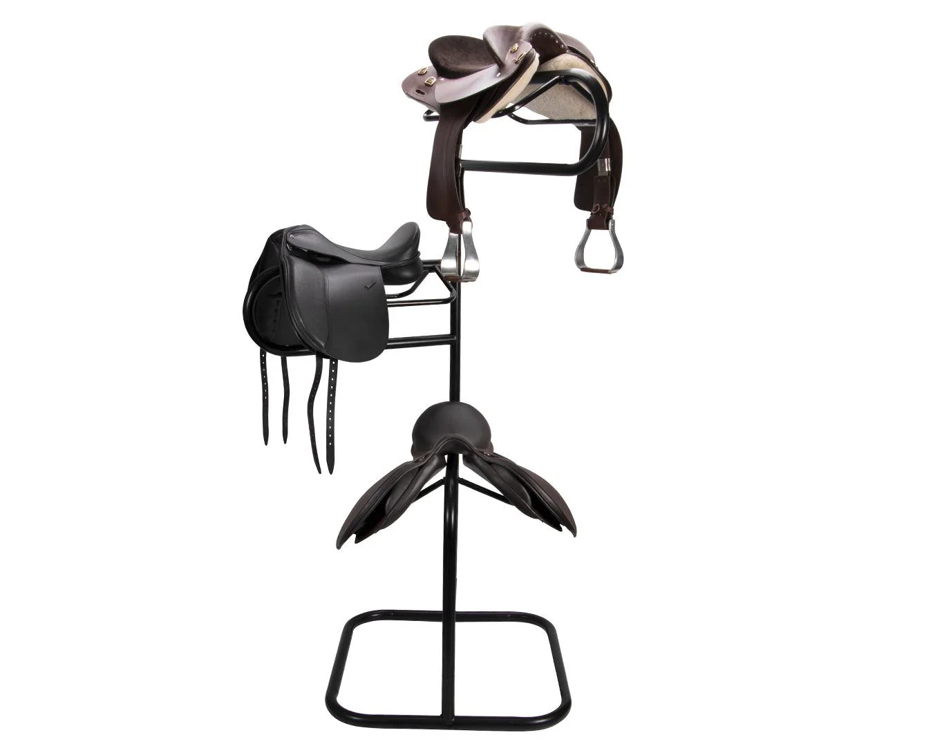 Easy-Up 3 Tier Light Portable Saddle Rack - Image 3