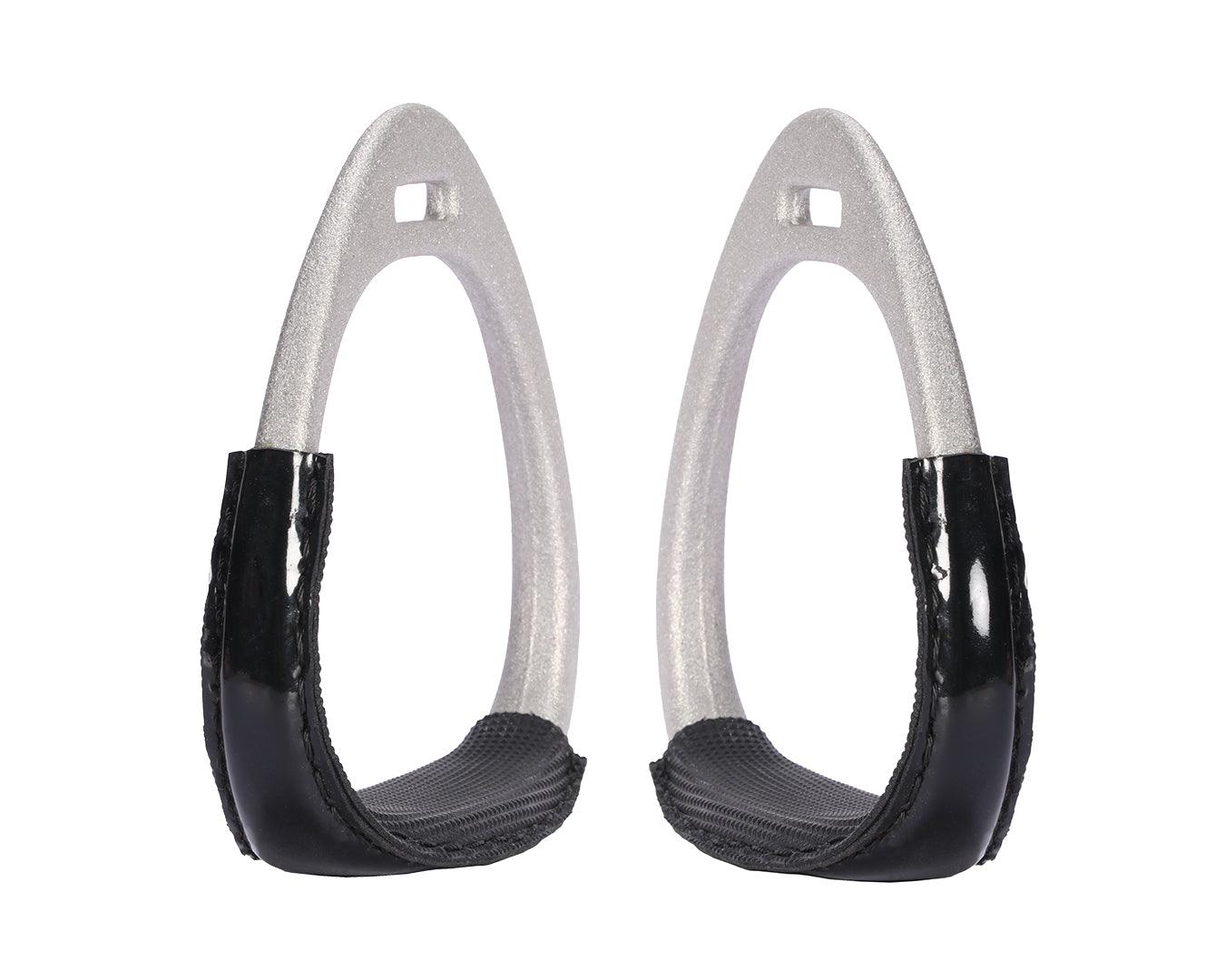 Enforcer Race Stirrups with Leather Cover - Image 2