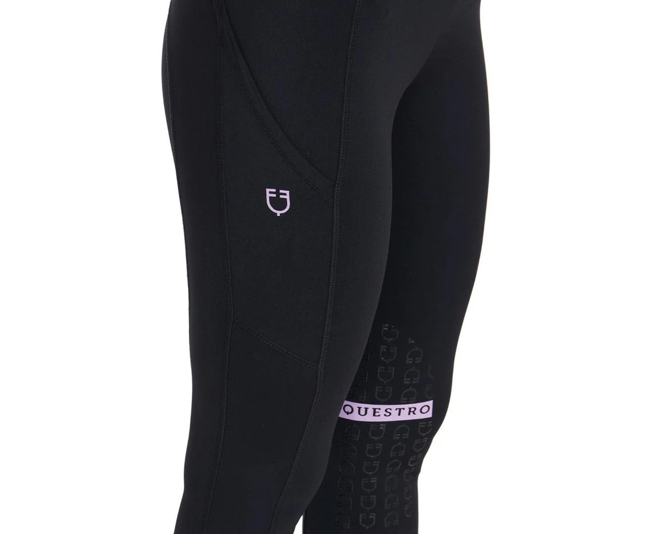 Equestro Ladies Riding Tights - Image 4