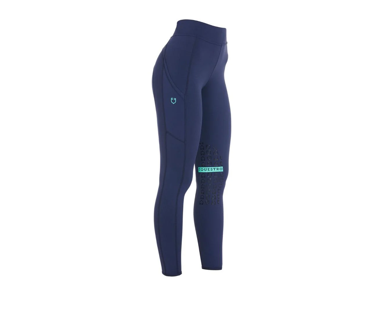 Equestro Ladies Riding Tights - Image 5