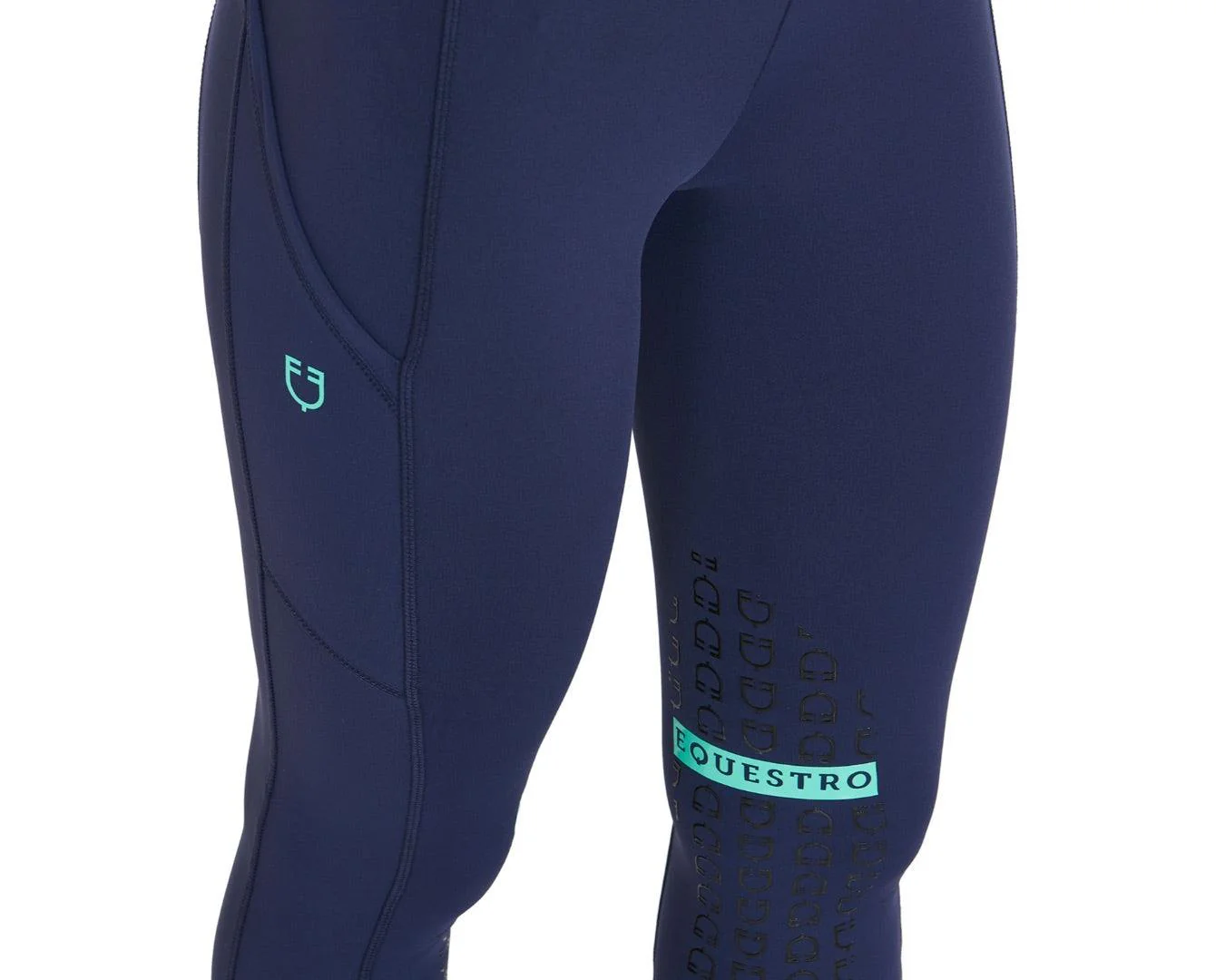 Equestro Ladies Riding Tights - Image 8