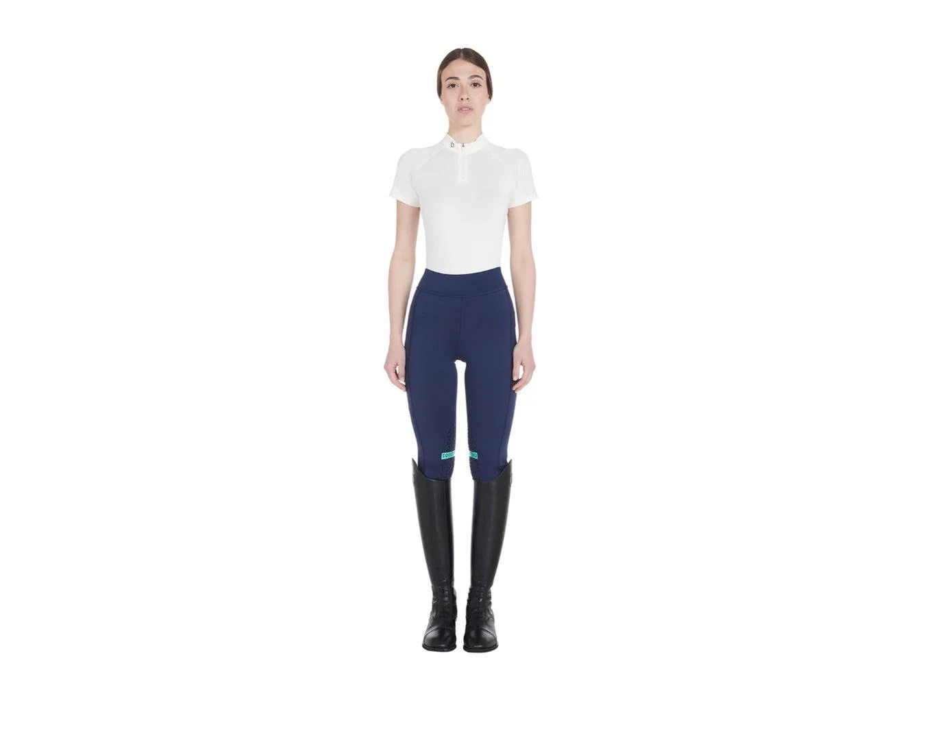 Equestro Ladies Riding Tights - Image 9