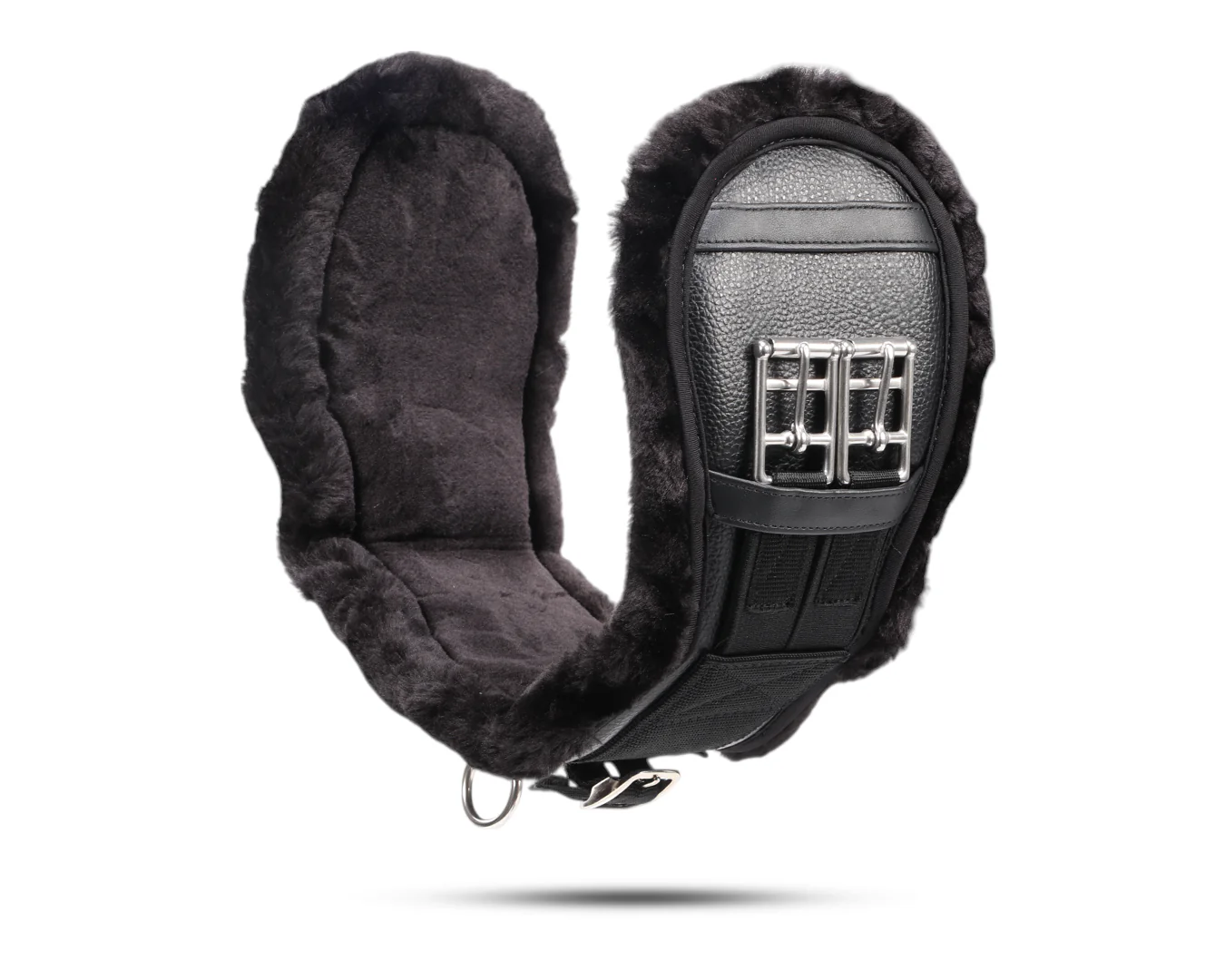Equi-Prene Dressage Girth w/Elastic & Fleece