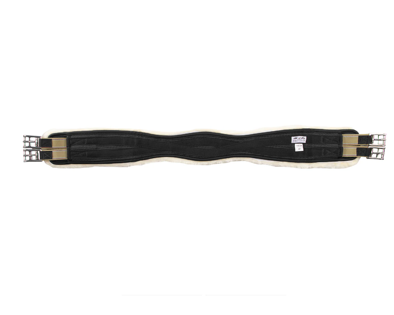 Equi-Prene Elastic Fleece Lined Jump Girth - Image 2