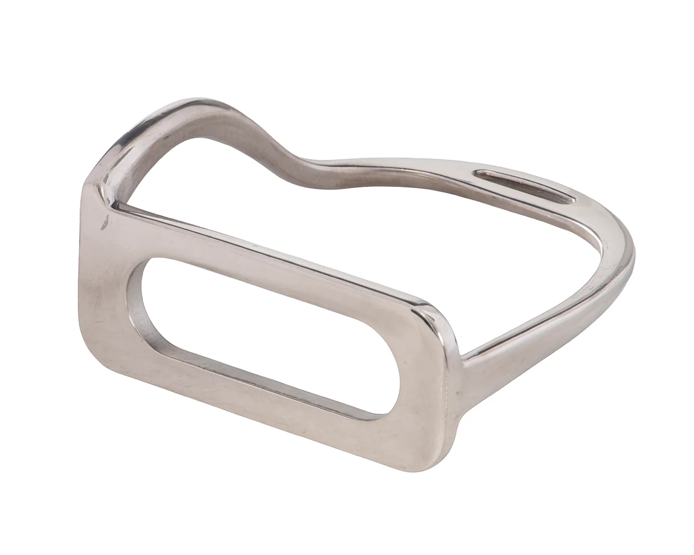 Equisteel Bent Leg Safety Stirrups Stainless Steel - Image 4