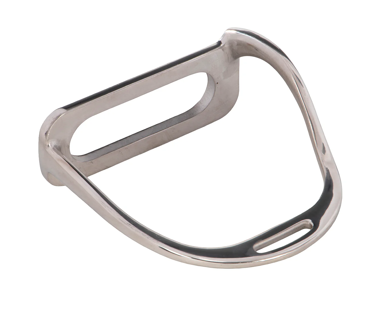 Equisteel Bent Leg Safety Stirrups Stainless Steel - Image 5