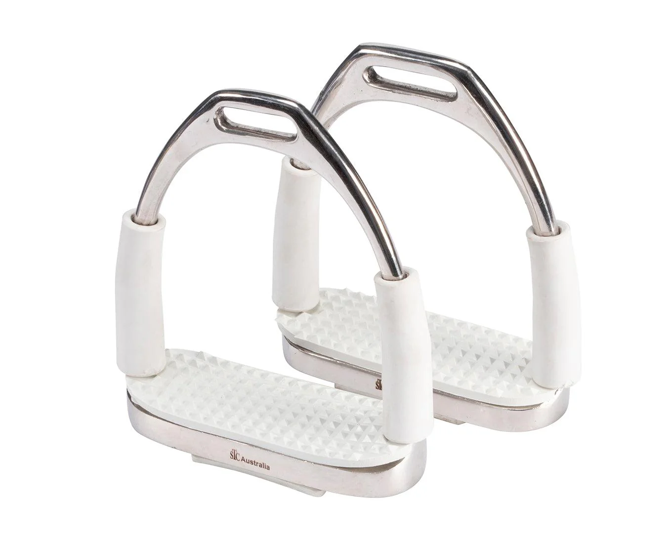 Equisteel Flex Shank Stirrups Stainless Steel
