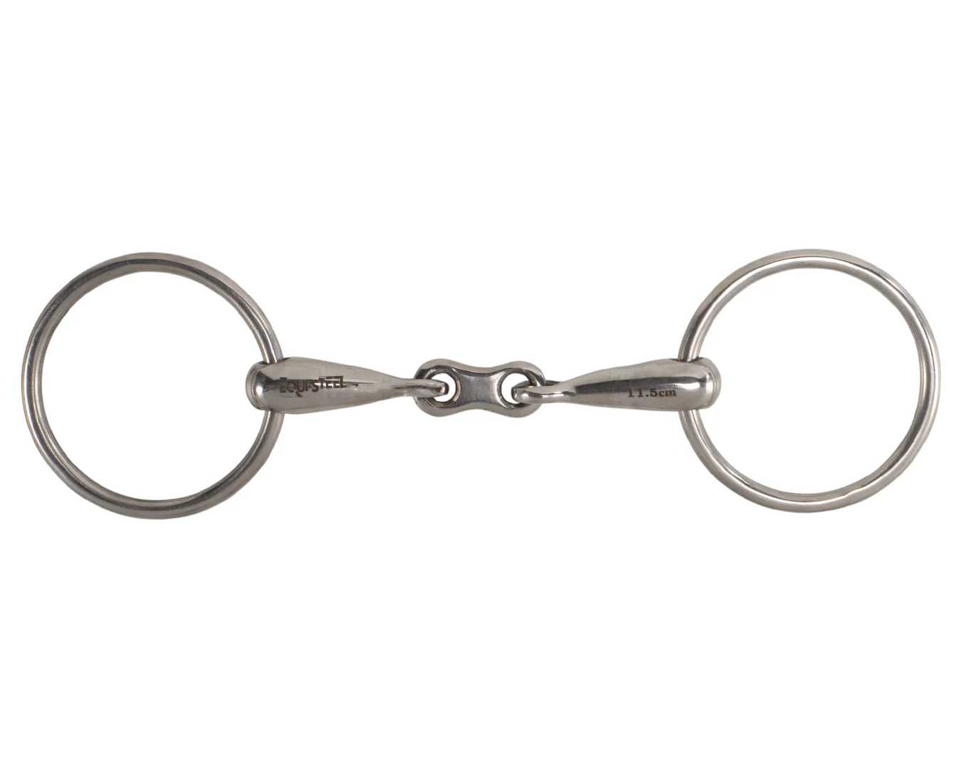 Equisteel SS Loose Ring French Snaffle Bit