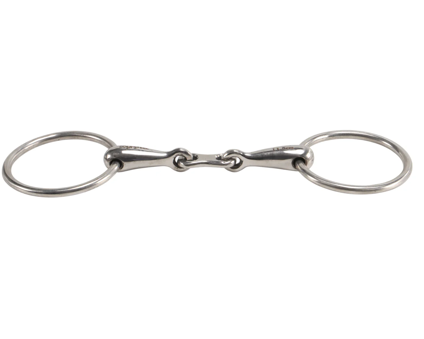 Equisteel SS Loose Ring French Snaffle Bit - Image 2