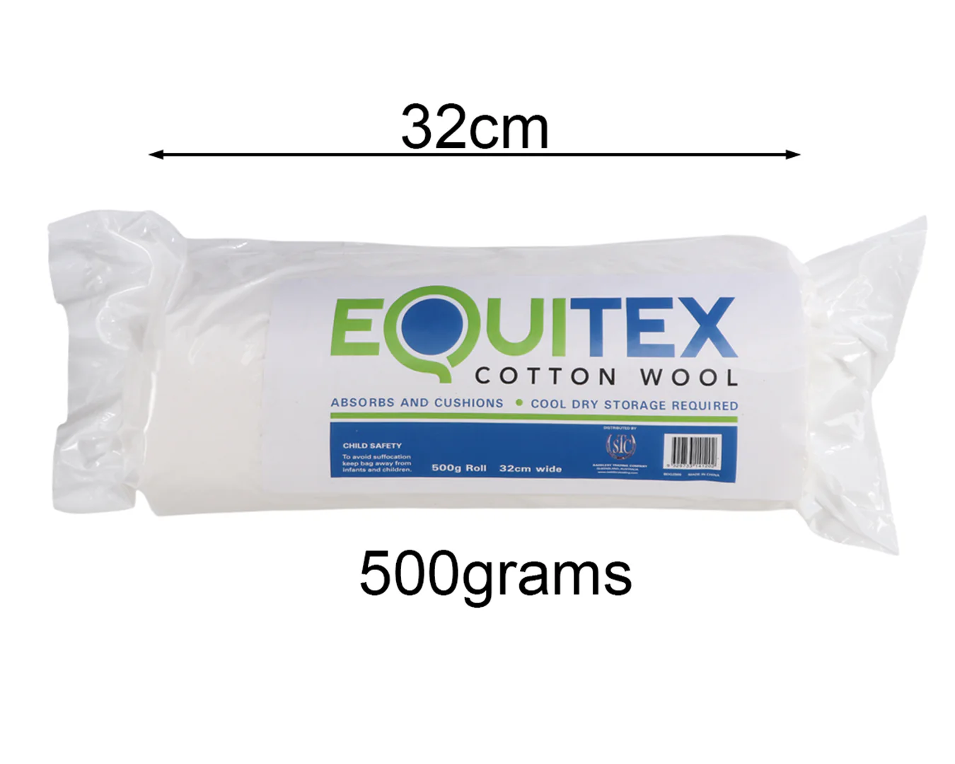 Equitex Cotton Wool Roll 500G - Image 2