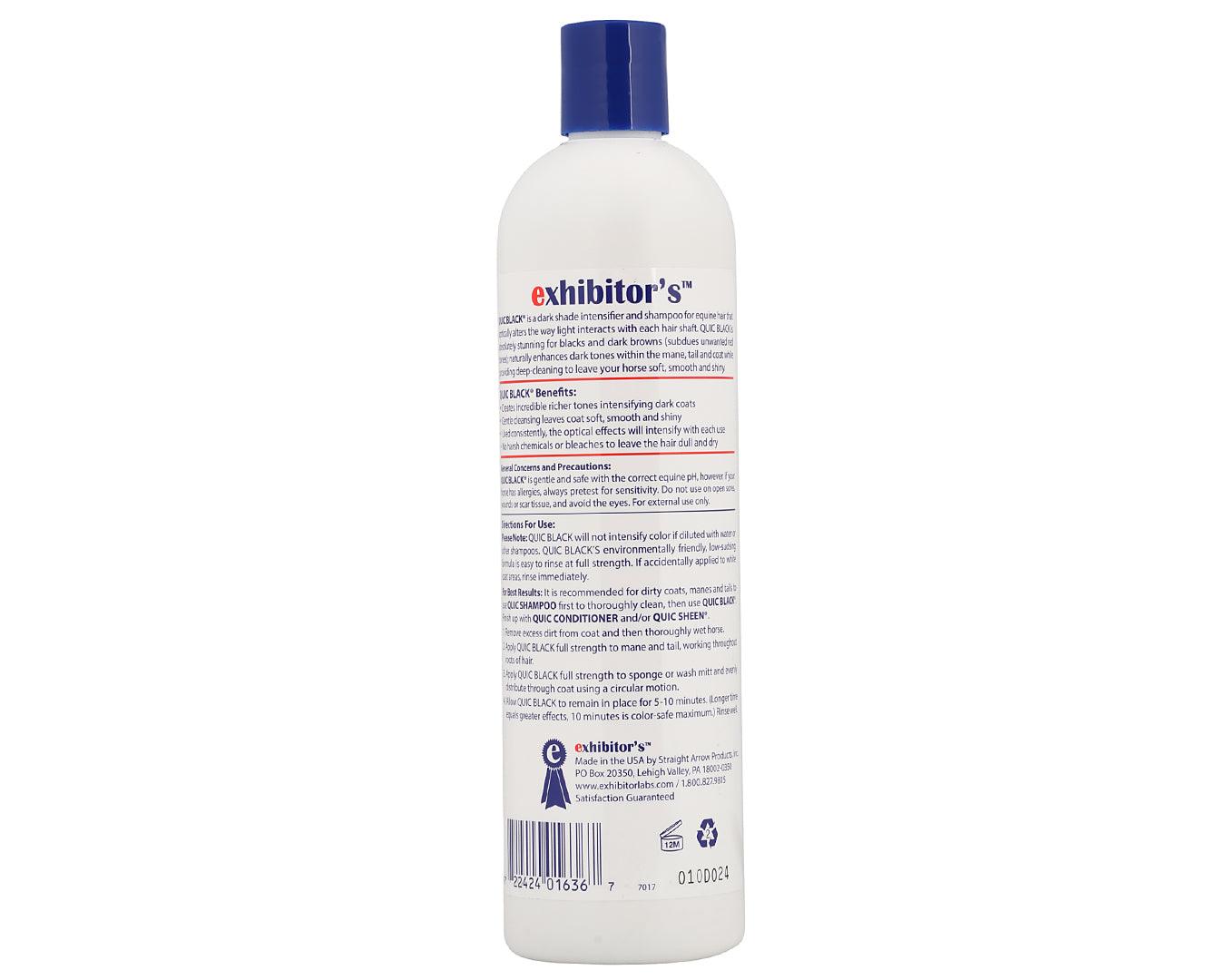 Exhibitor Labs Quic Black Shampoo - Image 2