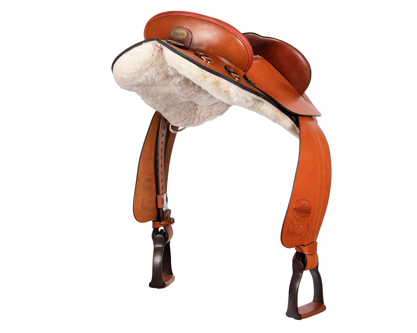 Flinders Swinging Fender Saddle Mark II - Image 4
