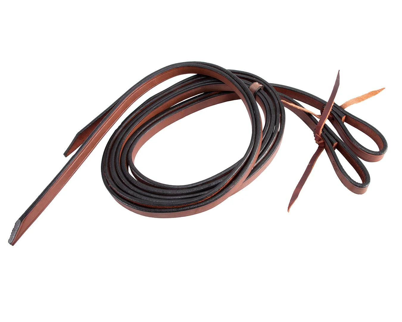 Fort Worth Split Reins w/Water Loops 5/8" - Image 3