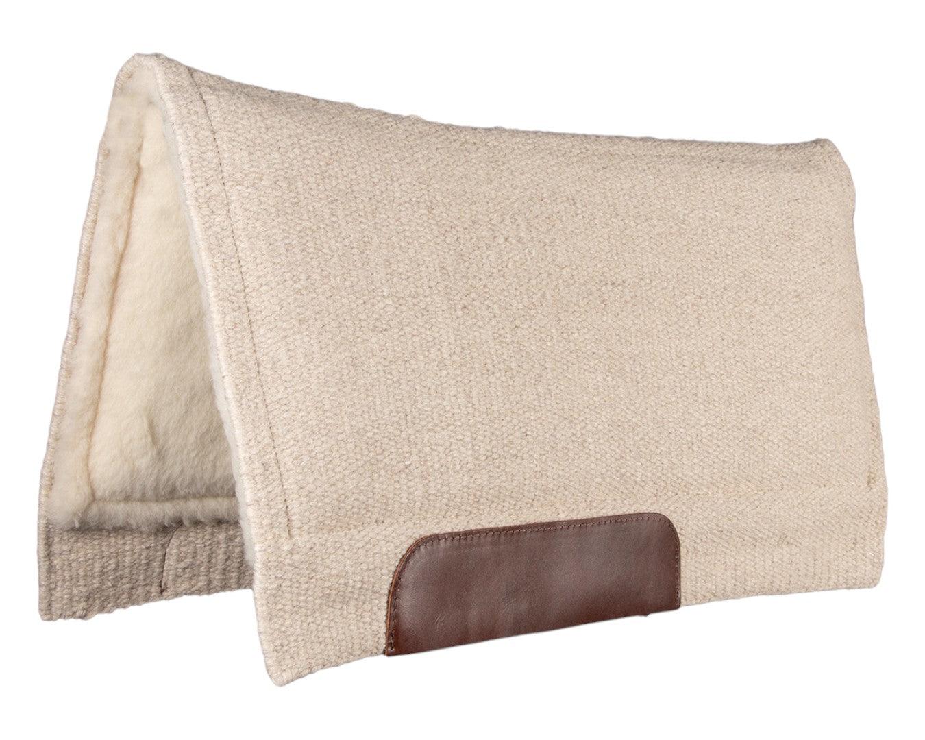 Fort Worth Australian Stock Felt Lined Pad - 30" x 34" - Tan