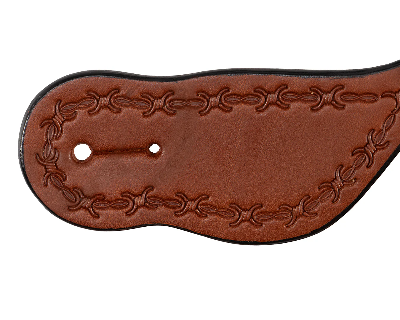 Fort Worth Barbed Wired Series Shaped Spur Straps - Image 3