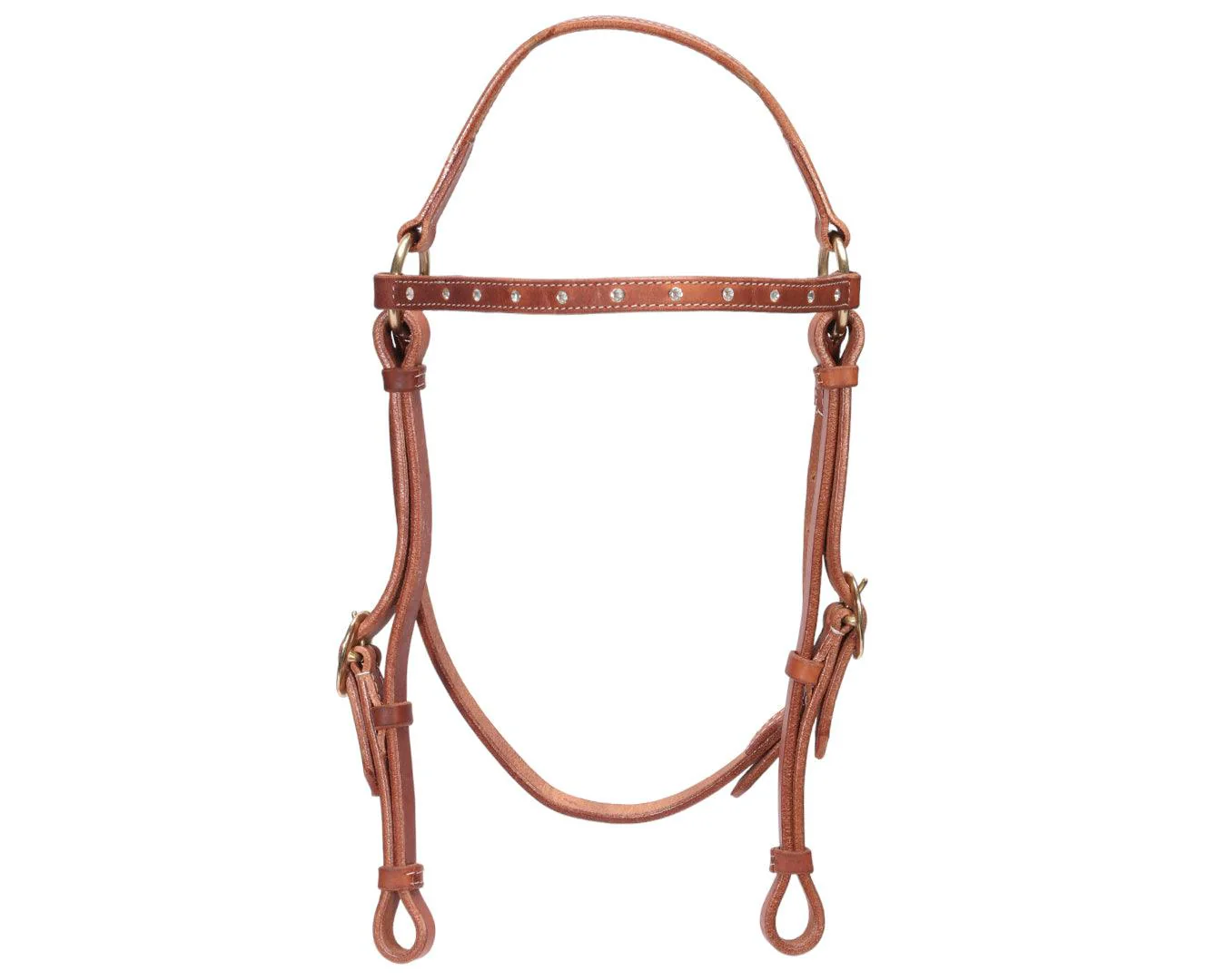 Fort Worth Barcoo Bridle with Crystal 5/8" - Image 4