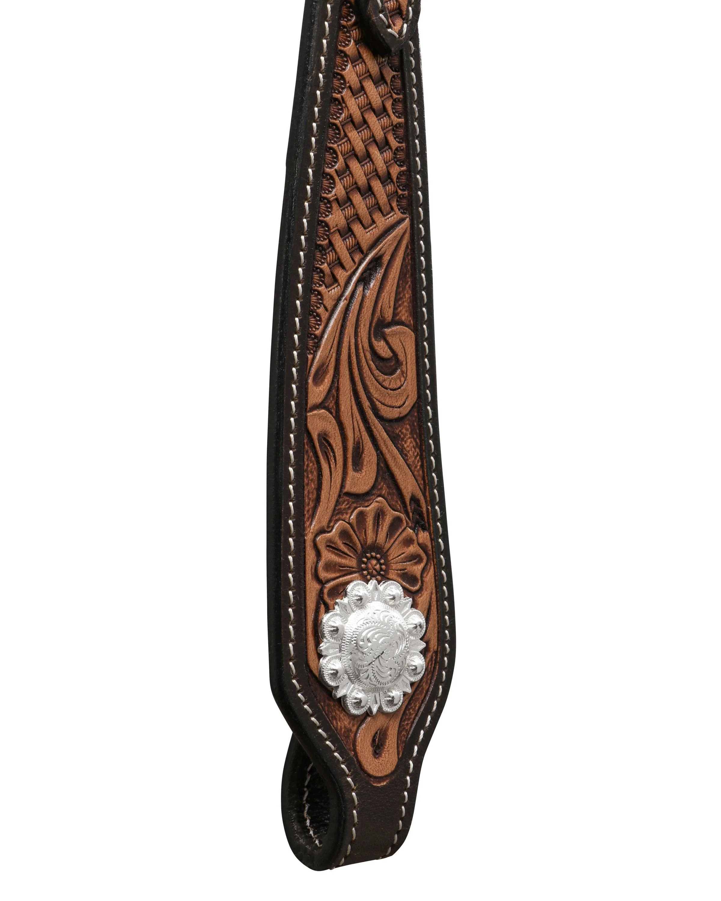 Fort Worth Basket Weave Headstall - Image 5