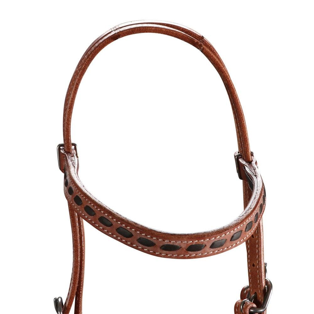 Fort Worth Buckstitch Headstall - Image 3