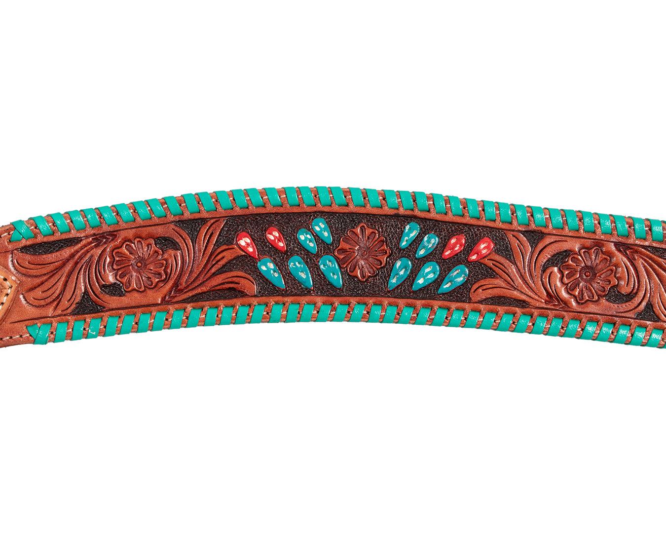 Fort Worth Cactus Turquoise Breastcollar - Image 3