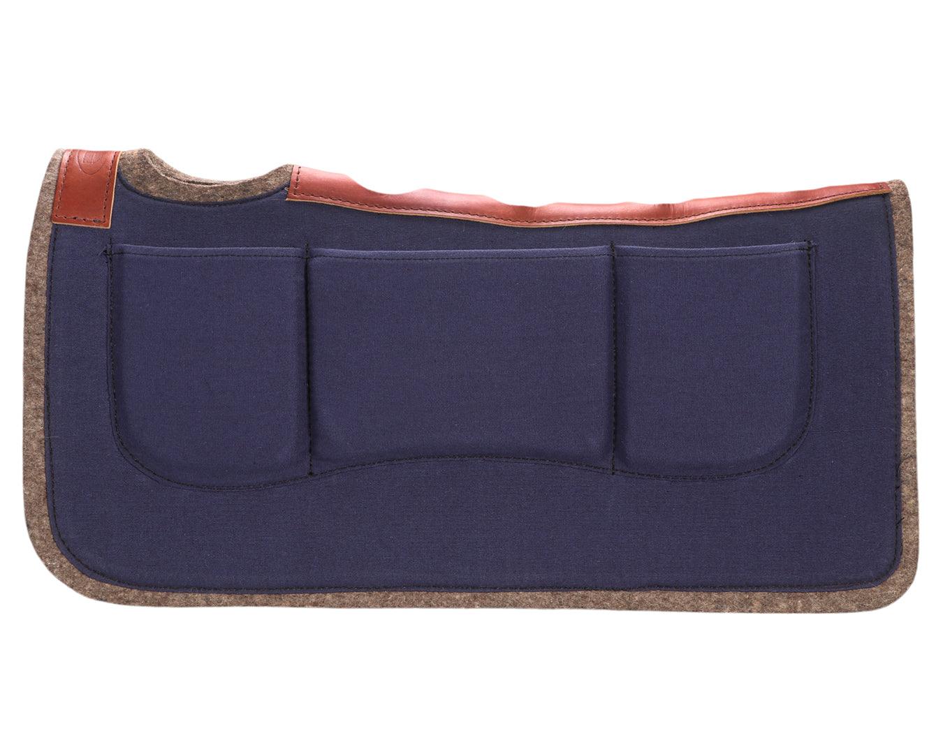 Fort Worth Canvas Shim Pad With Spine - Navy 30" x 30" - Image 2