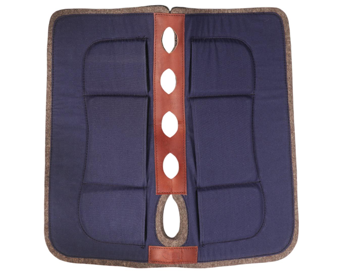 Fort Worth Canvas Shim Pad With Spine - Navy 30" x 30" - Image 5
