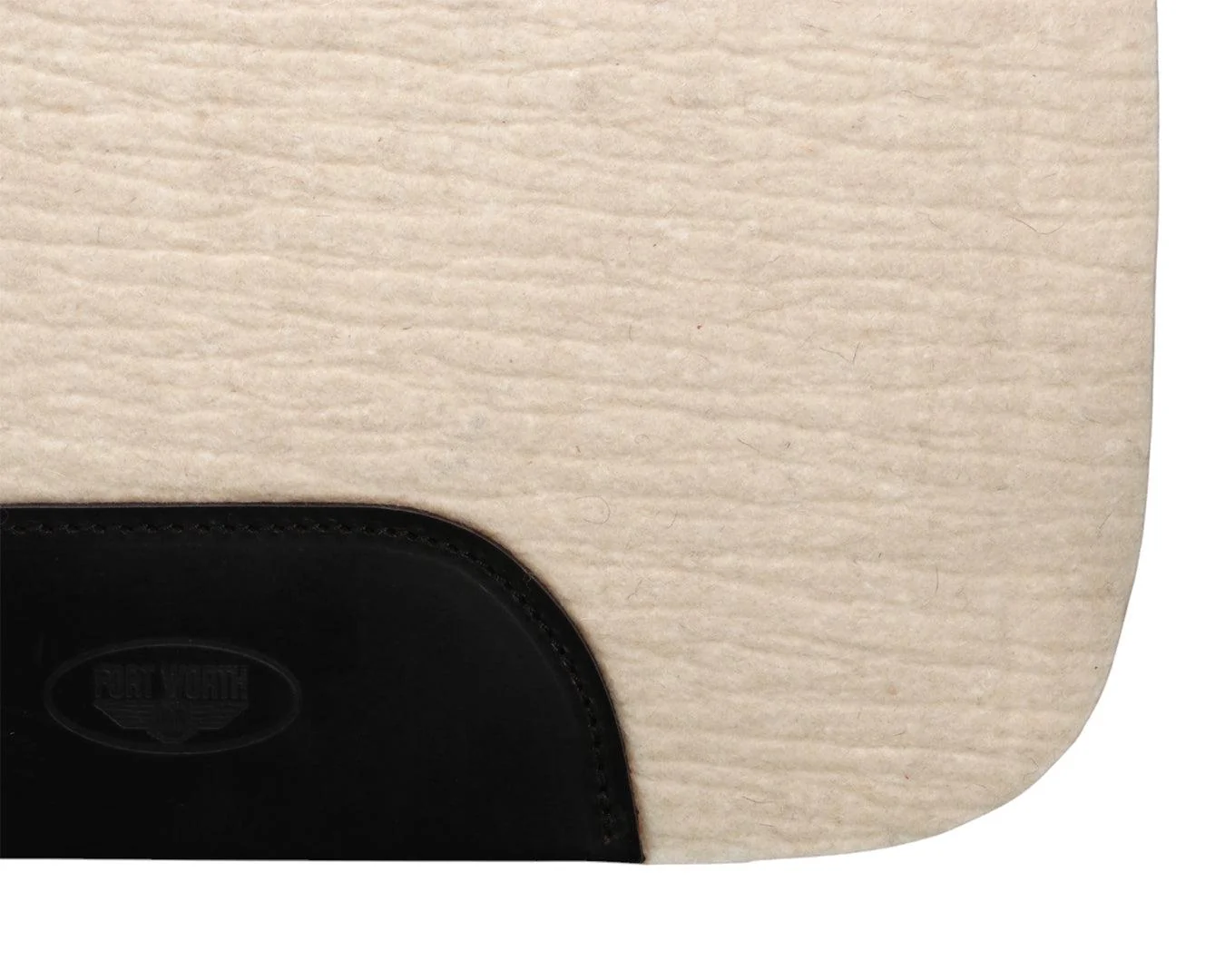 Fort Worth Guy McLean Contoured Steam Pressed Saddle Pad - 32" x 30" - Image 3