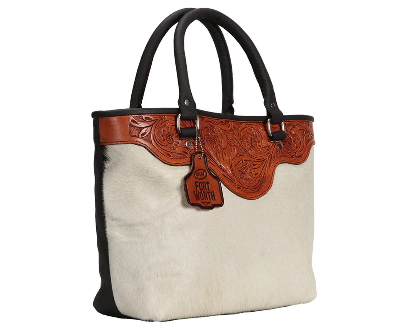Fort Worth Cowhide Handbag - Image 3