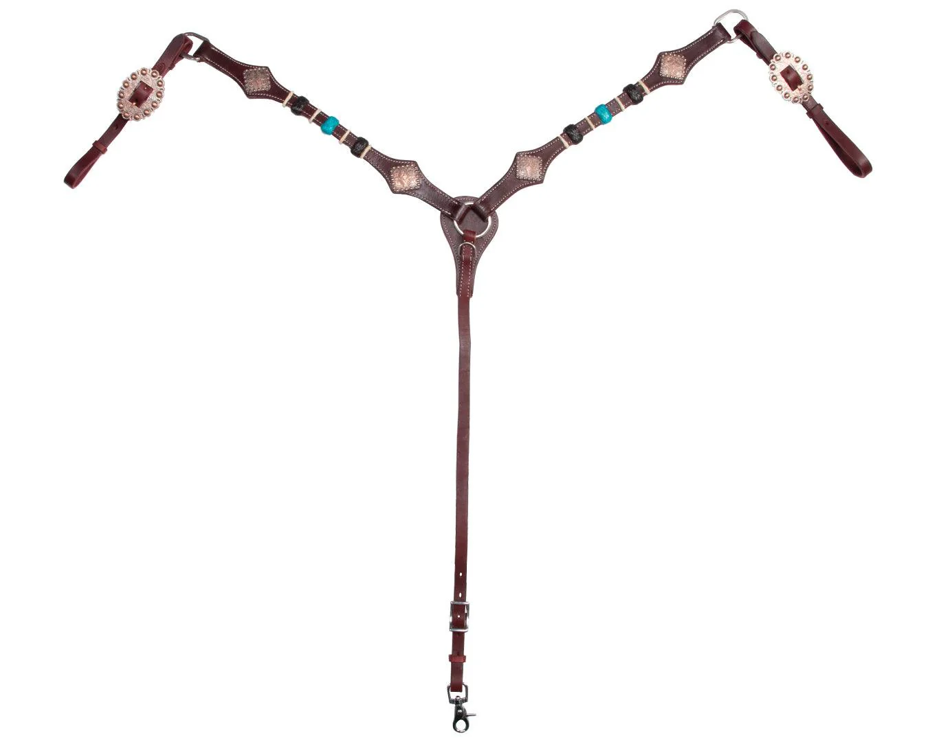Fort Worth Diamond Breastcollar Brown