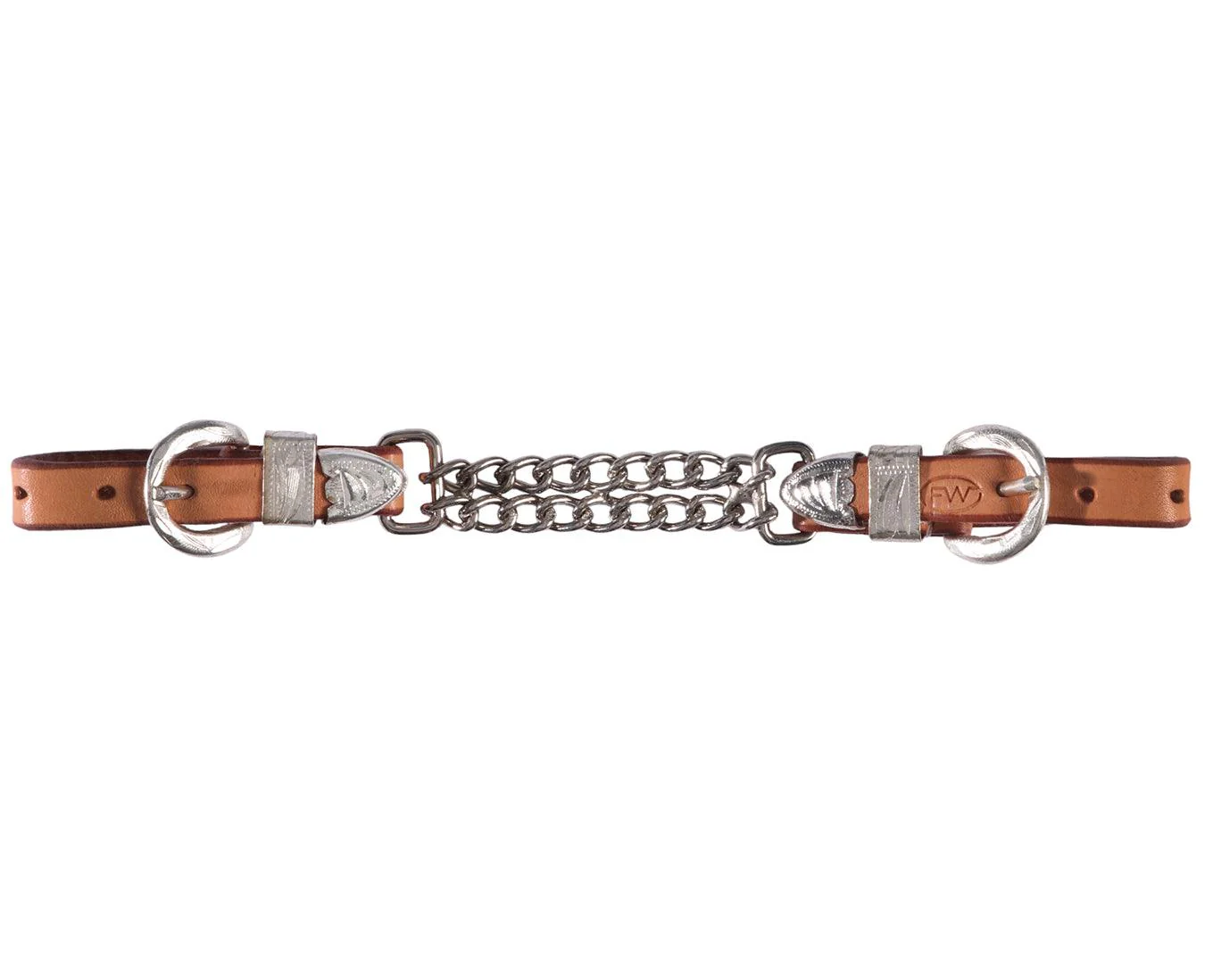 Fort Worth Double Curb Chain w/Silver - Image 10