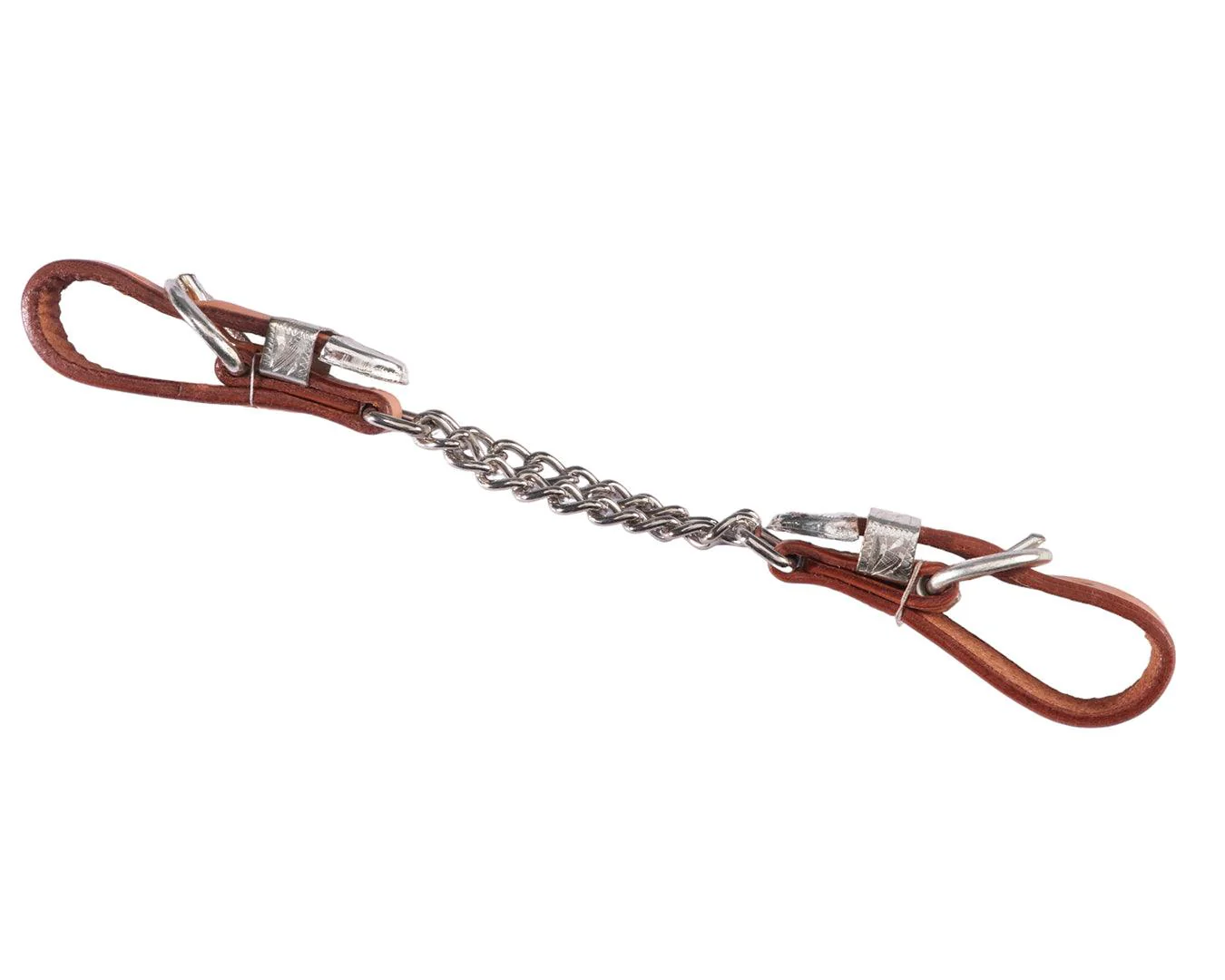 Fort Worth Double Curb Chain w/Silver - Image 12