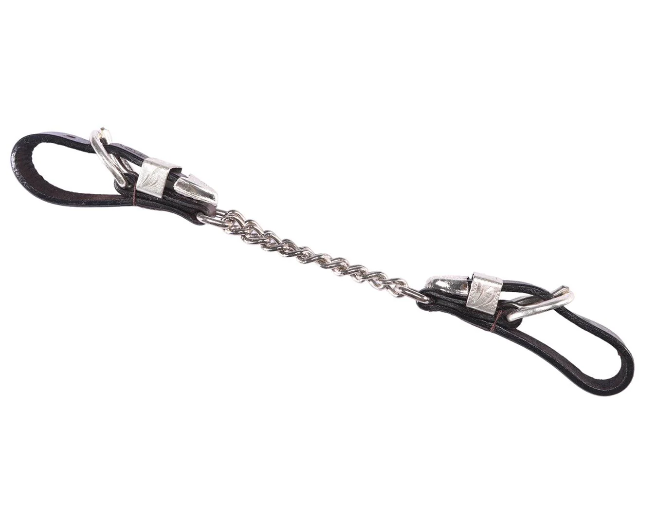 Fort Worth Double Curb Chain w/Silver - Image 3