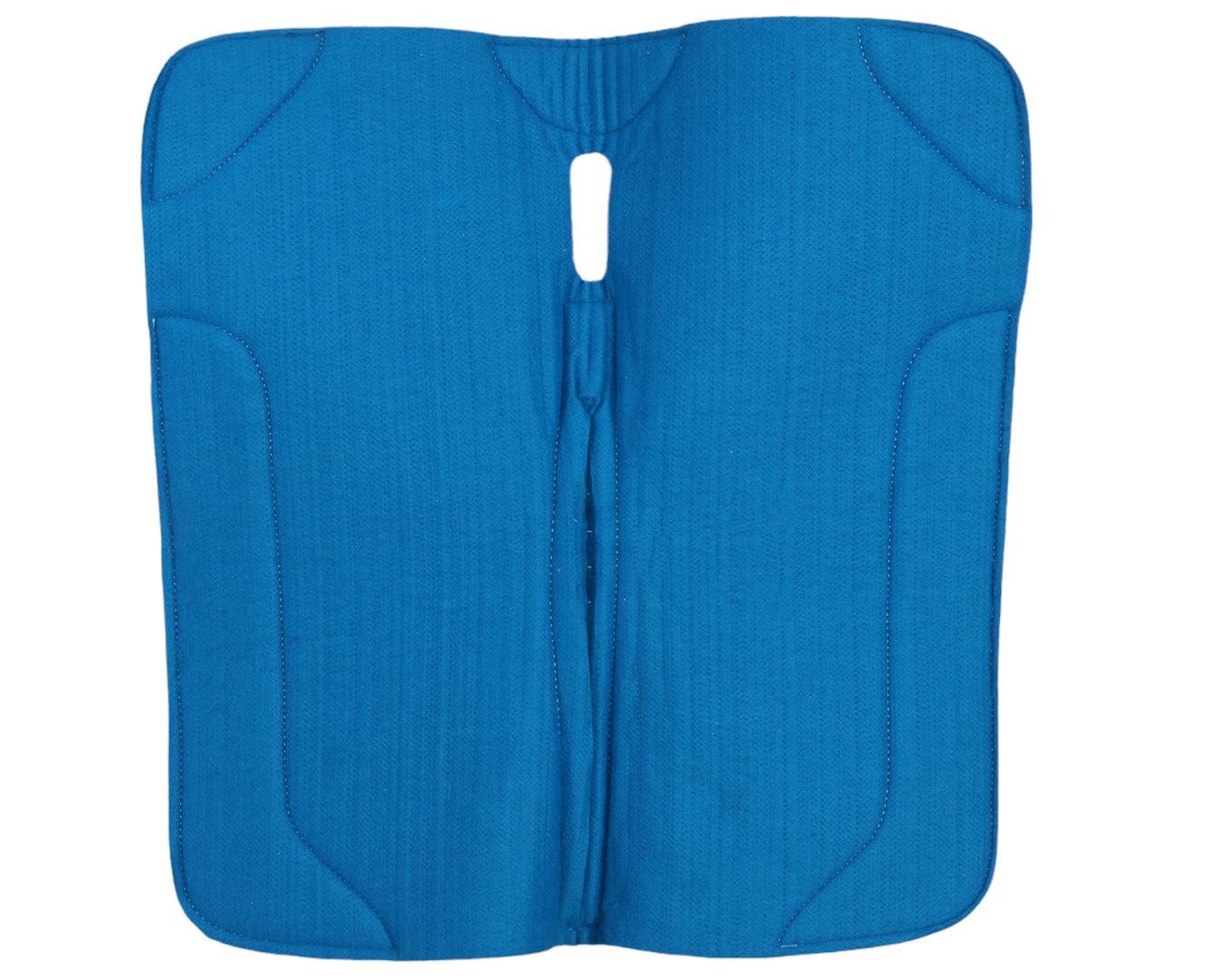 Fort Worth Feather Tooled Felt Saddle Pad - Image 12