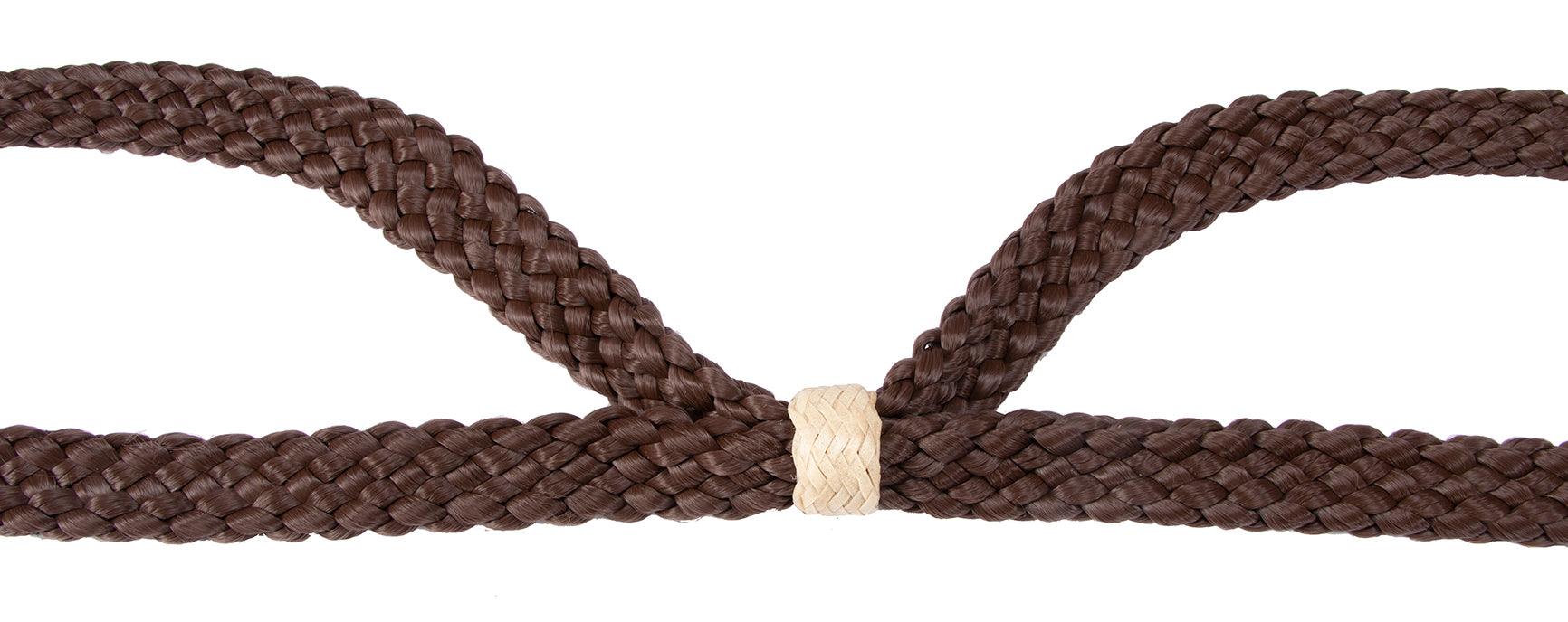 Fort Worth Flat Poly Split Reins 8' w/Water Ties - Image 4