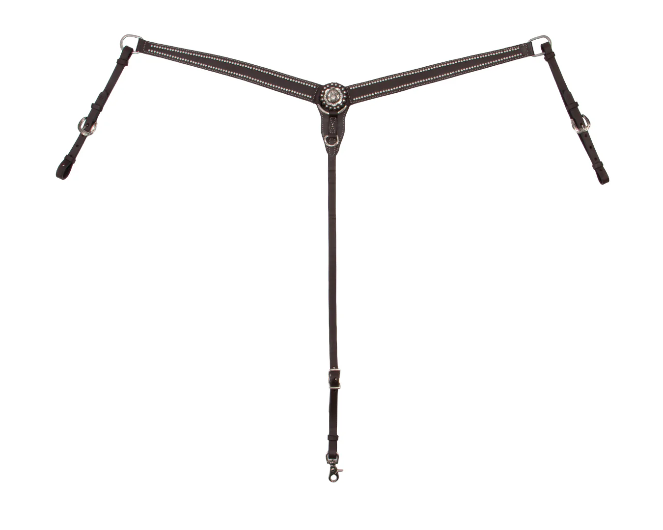 Fort Worth Floral Concho Breastcollar