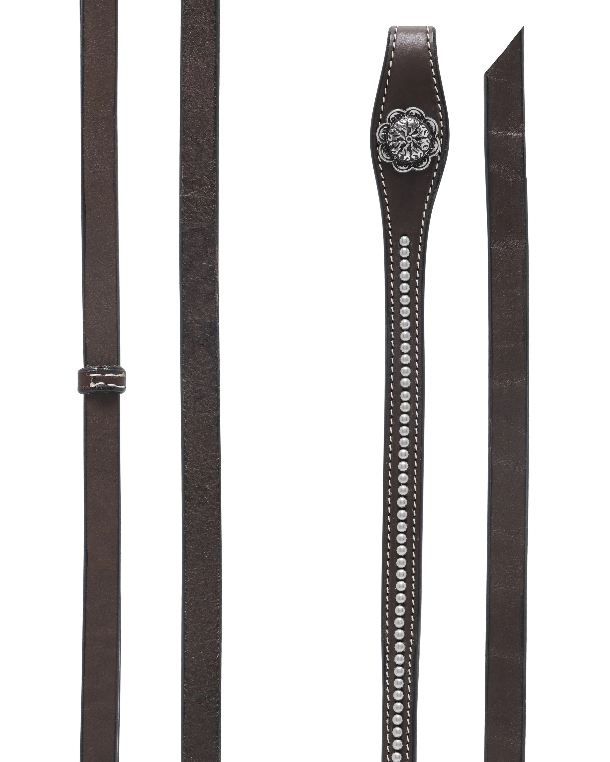 Fort Worth Floral Concho Split Reins - Image 2