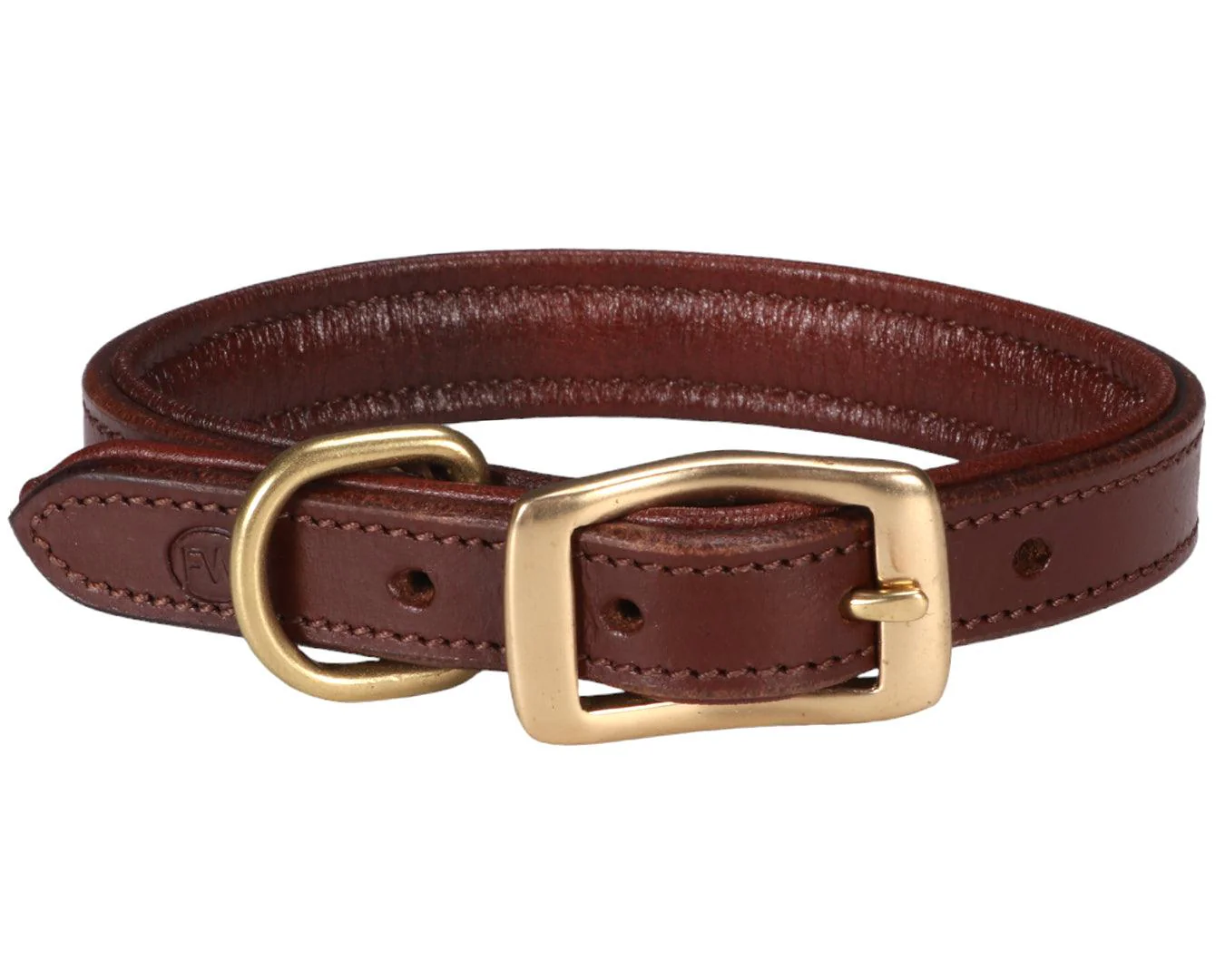 Fort Worth Goat Skin Lined Dog Collar - Image 2