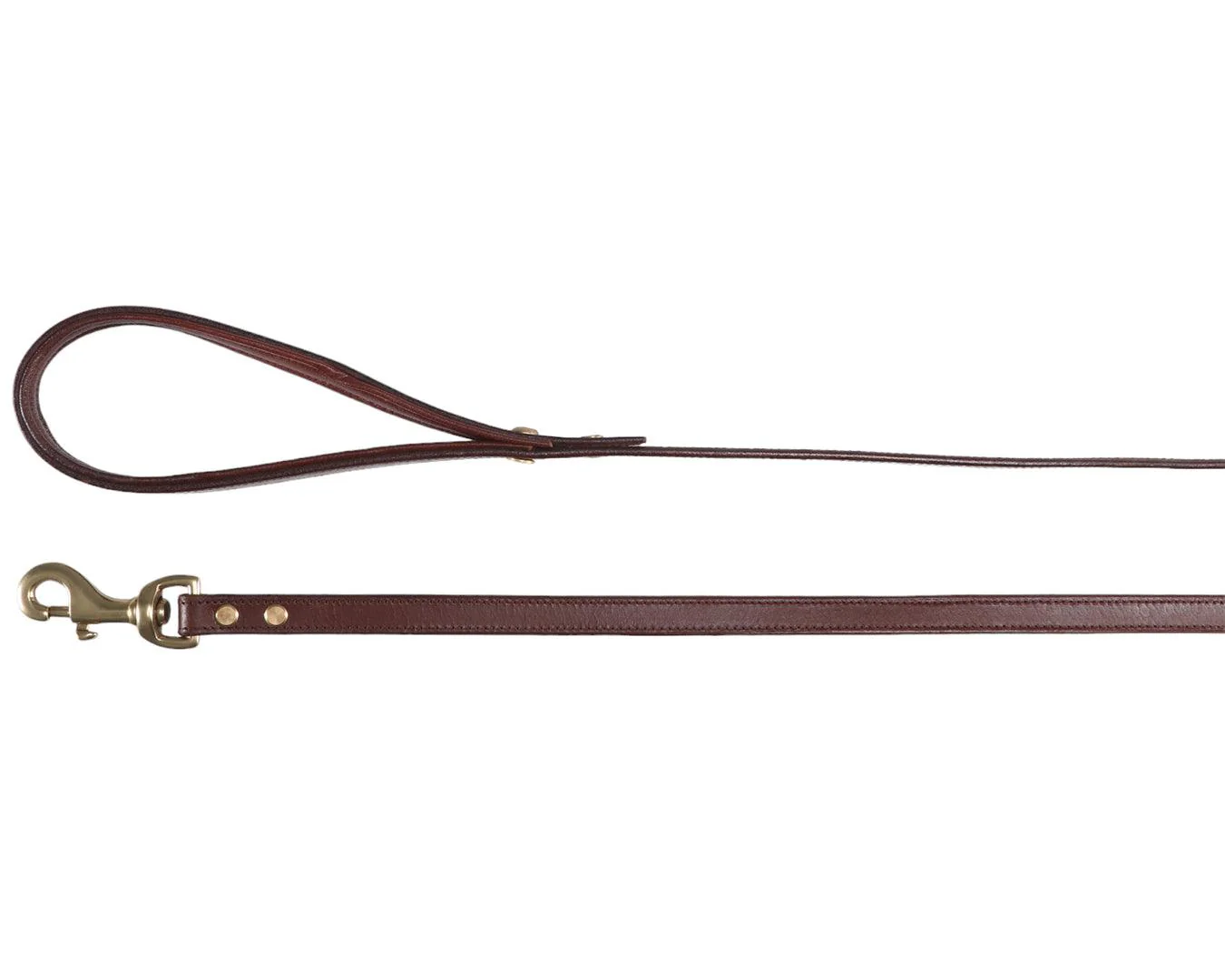 Fort Worth Goat Skin Lined Dog Lead - 3/4 Width - Image 2