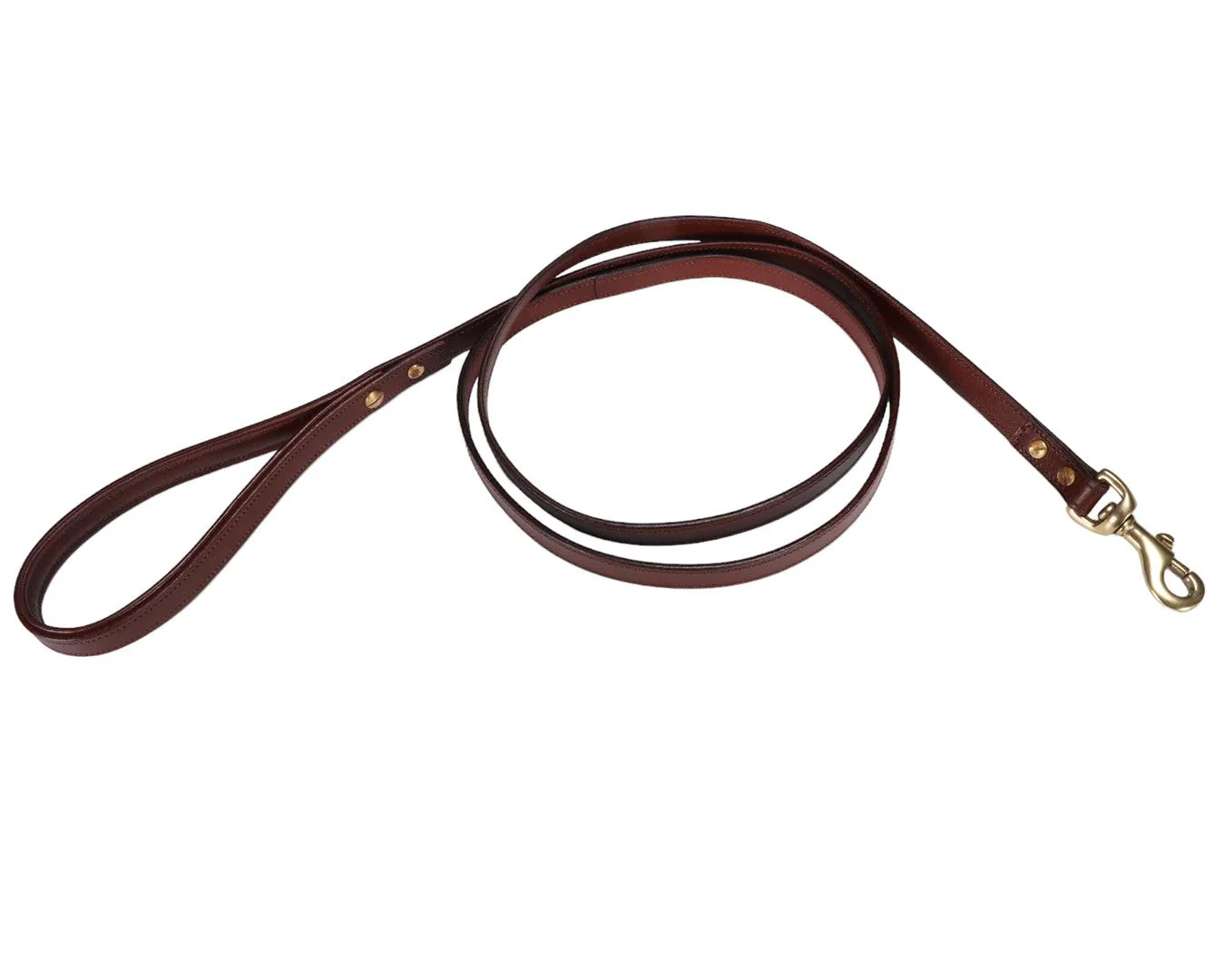 Fort Worth Goat Skin Lined Dog Lead - 3/4 Width - Image 3