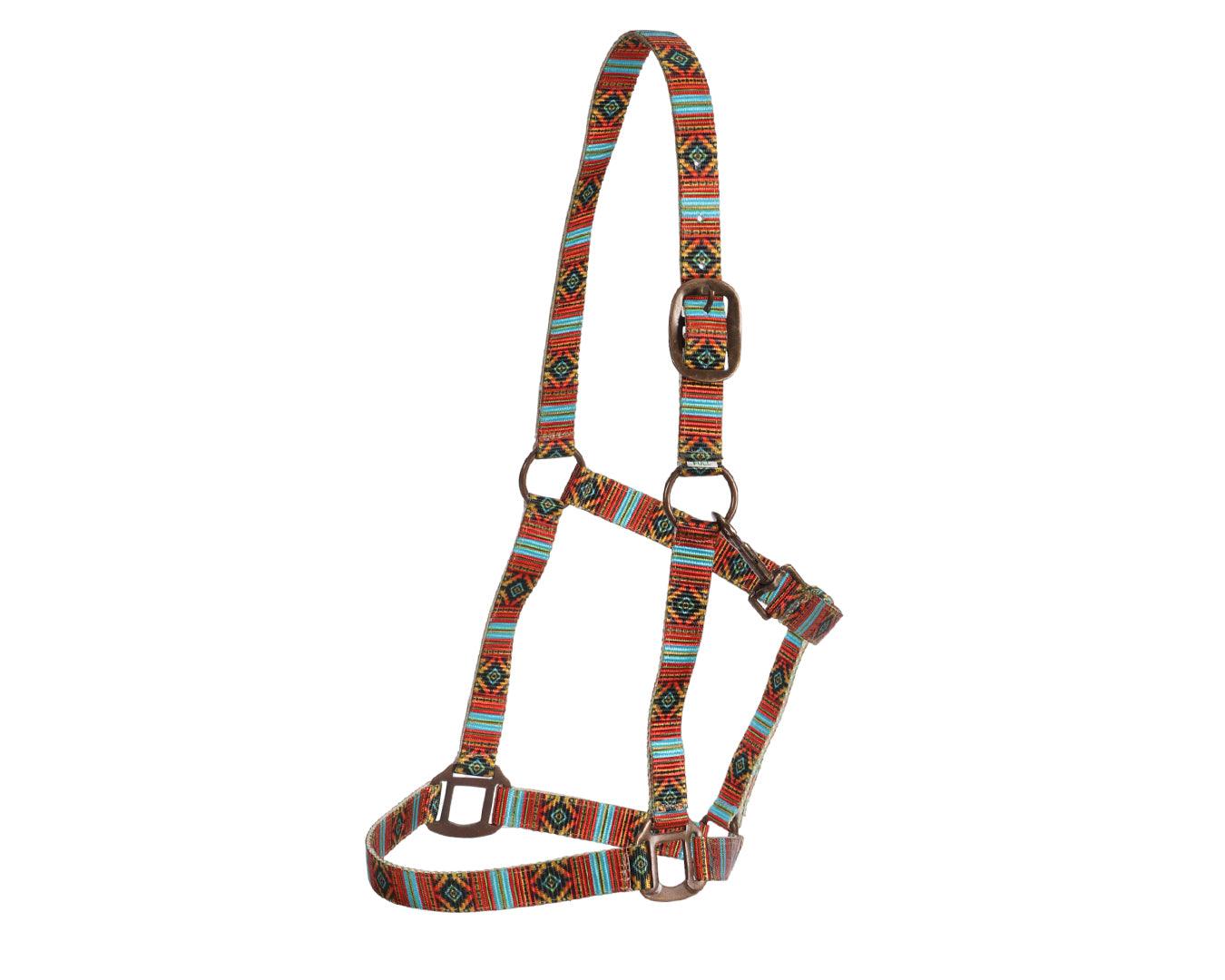 Fort Worth Halter with Copper Hardware - Nicoma - Image 2