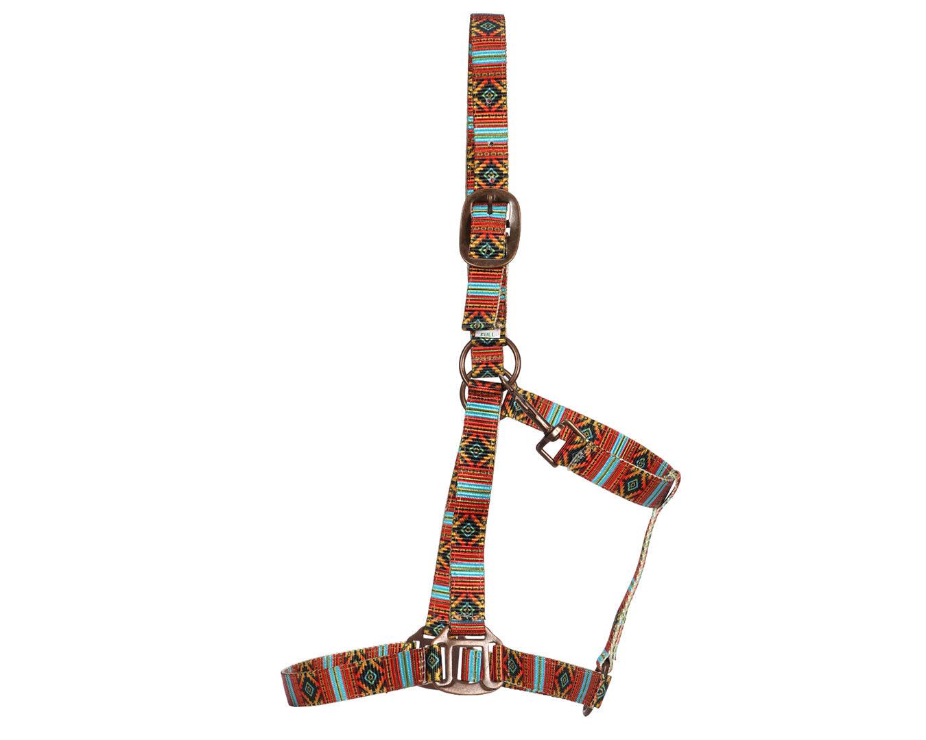 Fort Worth Halter with Copper Hardware - Nicoma - Image 3